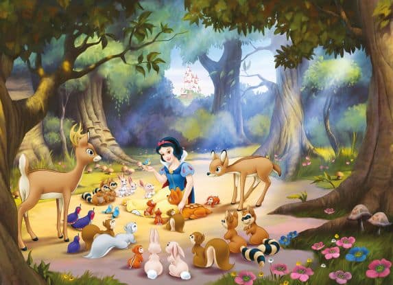 Fototapet Disney pentru copii Alba ca Zapada